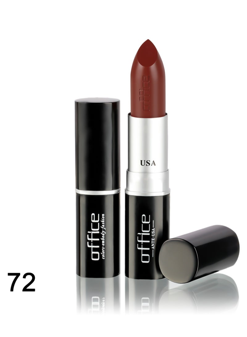 OFFICE MAKEUP Office Moistening and Moisture Locking Matte Lipstick 72 - Image 1