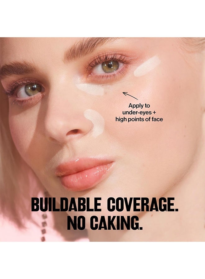 HelloKiss Liquid Concealer, covering facial spots, acne marks, dark circles, brightening, three-dimensional moisturizing,#01 - Image 4