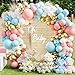 BALONAR DIY 135PCS Gender Reveal Balloon Garland kits Chrome Metallic Latex Balloons 18105inch Pearl Balloons for Birthday Party Celebration Wedding Gender Reveal He or She Boy or Girl Pink Blue Gold - Image 3