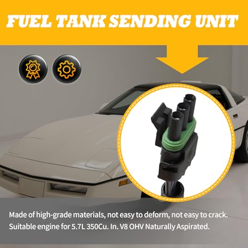 Jecoupoon Fuel Tank Sending Unit Compatible with Corvette 1985 1986 1987 530GE 25093414 25093414 - Image 5