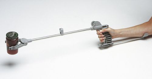 HOMECRAFT PickUp Reacher Extended Grabber Tool Reaching Claw Rotating Head Forearm Support Aluminum Retail Packaged Trash Pickup Aid Lightbulb Remover Garden Nabber 75 cm 30 in - Image 4