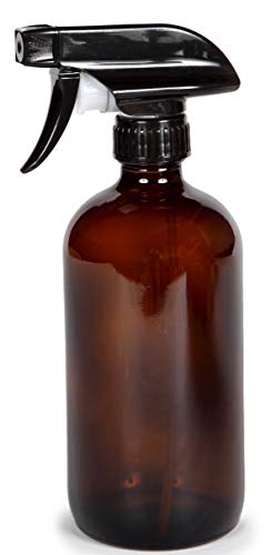 Vivaplex, 6, Large, 16 oz, Empty, Amber Glass Spray Bottles with Black Trigger Sprayers - Image 5