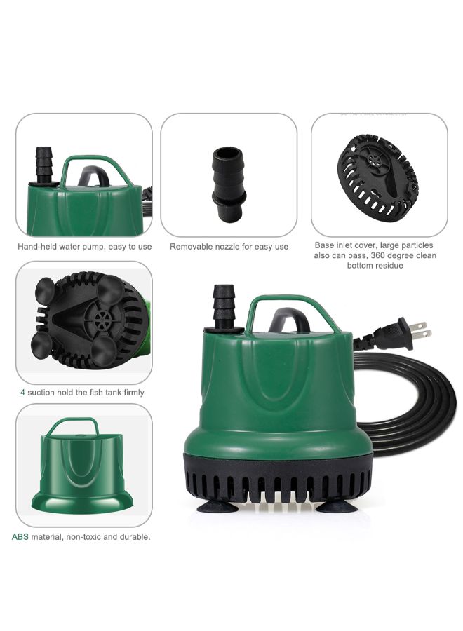 NIBEMINENT Submersible Electric Water Pump For Aquarium Fish Tank Green - Image 4