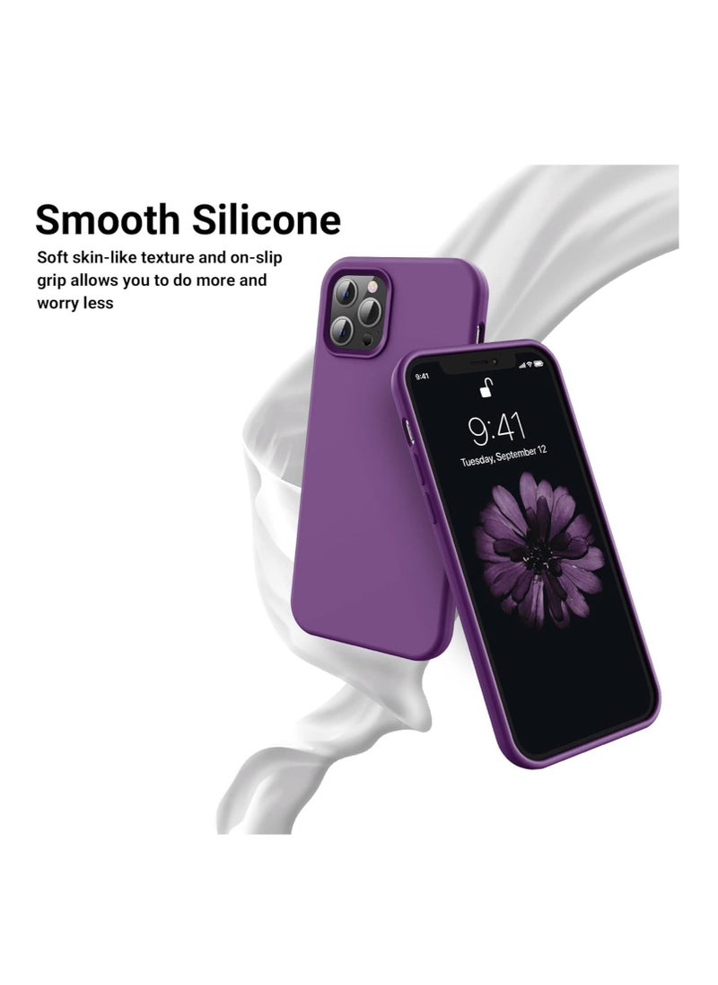 Generic - Silicone & Microfiber Lining Case for iPhone 13 Pro Max 6.7in - Image 1