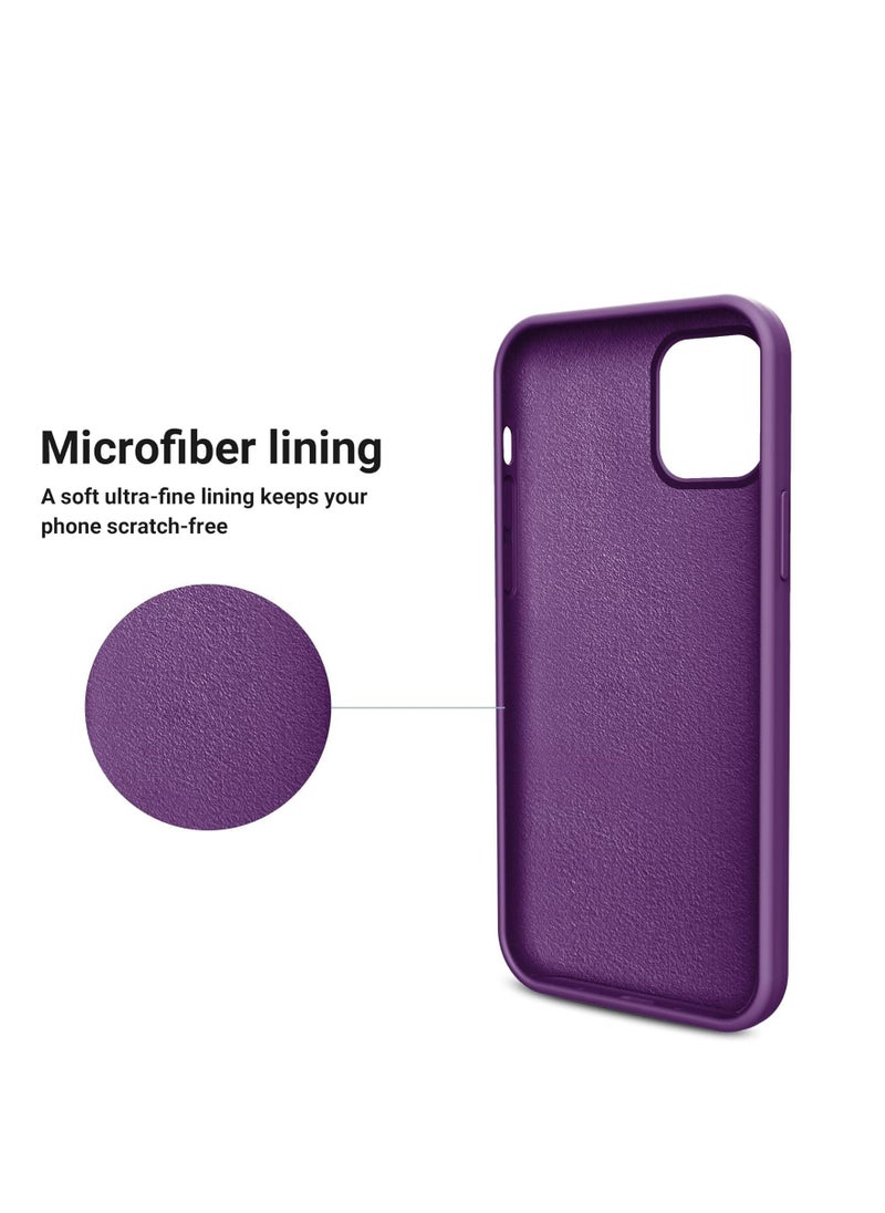 Generic - Silicone & Microfiber Lining Case for iPhone 13 Pro Max 6.7in - Image 1