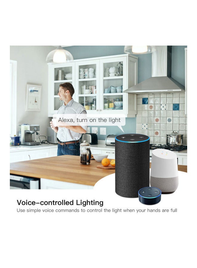 NIBEMINENT Intelligent Module Light Switch White - Image 5