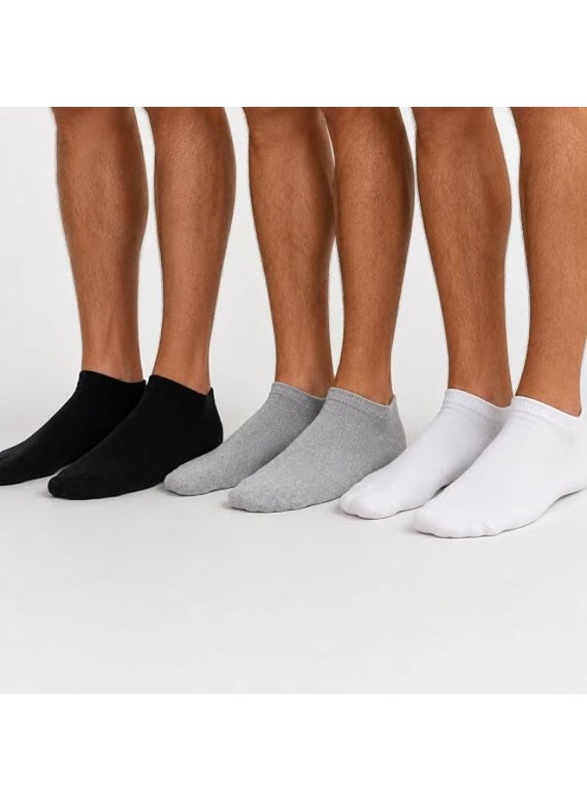 Nileton Cotton Ankle Socks – Pack of 3 - Half Towel - Soft & Breathable Socks for Men - Half Terry Casual Ankle socks - Image 3