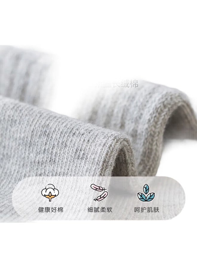 yimian 24 Autumn And Winter New Children'S Socks【Pure Cotton Antibacterial】Boys Big Kids Students Baby Cotton Socks Mid-Tube Socks - Image 2