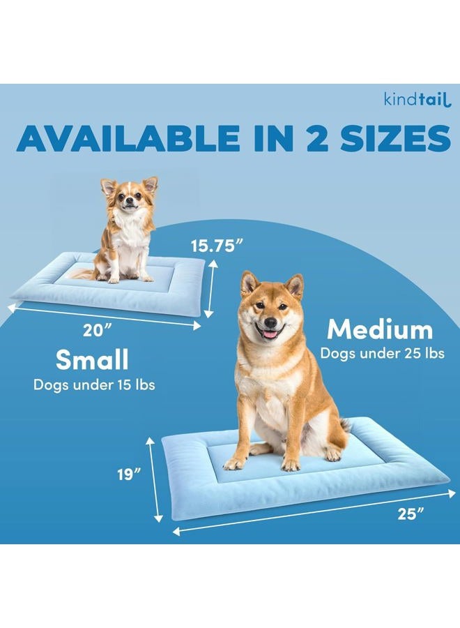 KindTail Dog Crate Pad, Soft Velvet, Reversible Dog Bed Mat, Machine Washable Dog Bed, Kennel Pad for Dogs and Cats, Dog Crate Mattress Pad for Cozy Sleeping, Small, Pink - Image 3