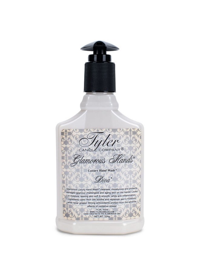 Tyler Candle Tyler Glamorous Hands Diva Luxury Hand Wash 8 Ounce  - Image 2