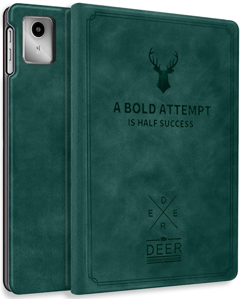 Robustrion Cover for Lenovo Idea Tab 11 inch Cover Case, Deer Flip Cover Case for Lenovo Idea Tab Cover 11" Tablet [Auto Sleep Wake Support] - Grey - Image 1