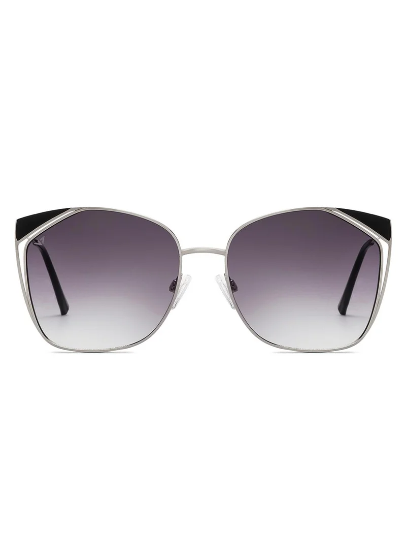 فينسينت تشيس Women's UV Protection Cat Eye Sunglasses - VC S15795 - Lens Size: 60 Mm