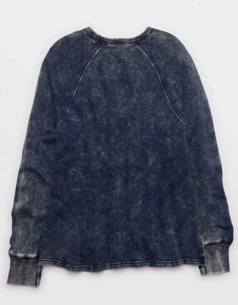 Aerie  OFFLINE By Aerie Keep It 100 Terry Long Sleeve T-Shirt for Women | Best Price UAE