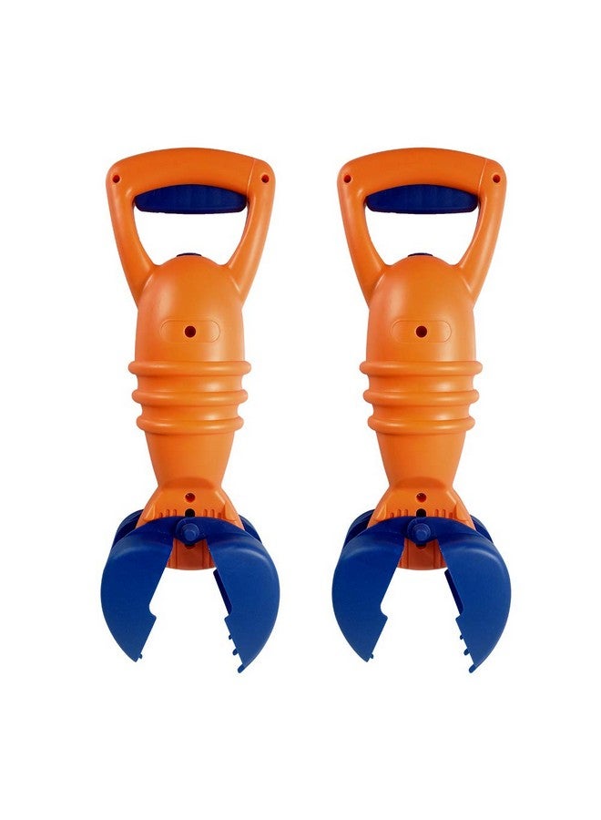 RAINBOW TOYFROG 13" Plastic Sand Digger Grabber Toy，Sand & Beach Claw Catcher. For Ages 3+,Great For The Beach,Snow, Kids Sandbox, Backyard, Playground, Bathtub Toddler Toys-2 Pack  - Image 1