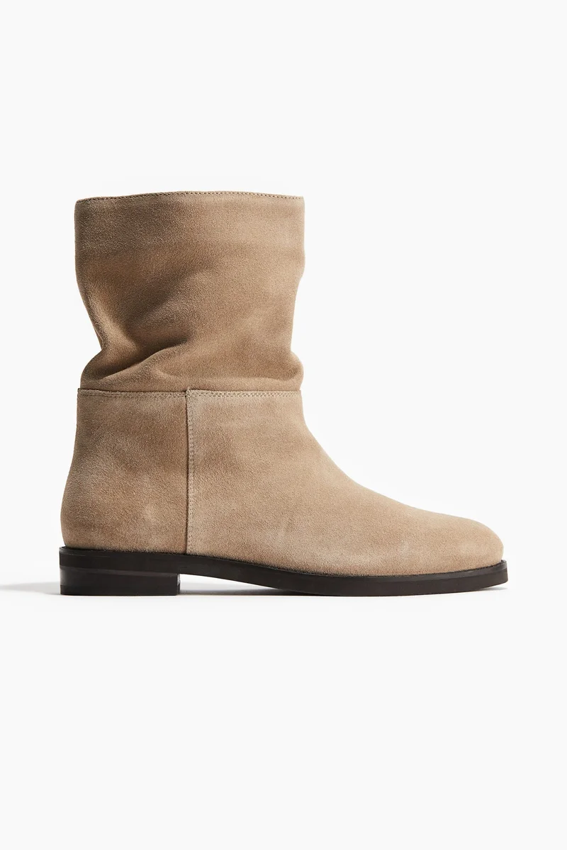 H&M Calf-high leather boots
