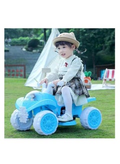 Frozen Ride on Electric Quad Bike Rechargeable Quad Bike for Girls and Boys Ride on 4 Wheel Motorcycle for Kids Battery Powered Ride On by Ride on Toys for Boys and Girls Frozen Theme