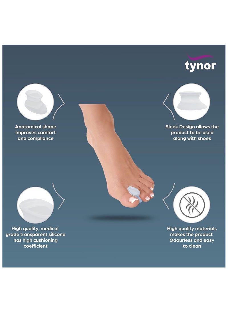Tynor Tynor Silicon Toe Separator - Large (Pair)  - Image 3