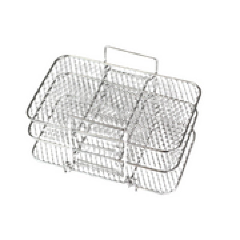 Air Fryer Rack 3-Tier Food Grade Stainless Steel - High Temperature Resistant Dehydrator Rack for Ninja Air Fryer AF300UK AF400UK, Dehydrated Fruit Beef Jerky - Image 1