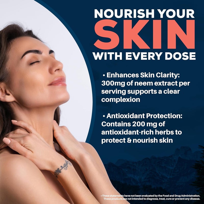 Ayush Herbs Neem Plus  Digestive Health for Women  Men Gut Support Supplement for Stomach  Skin Health Immune Support  90 Vegetarian Capsules 1 Count - Image 5