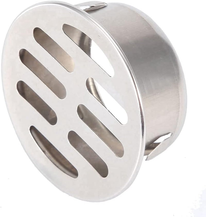 cheekyglo Stainless Steel Floor Drain, Durable for Outdoor Yard Use Easy(50 flat mouth) 50 Flat Mouth - Image 1