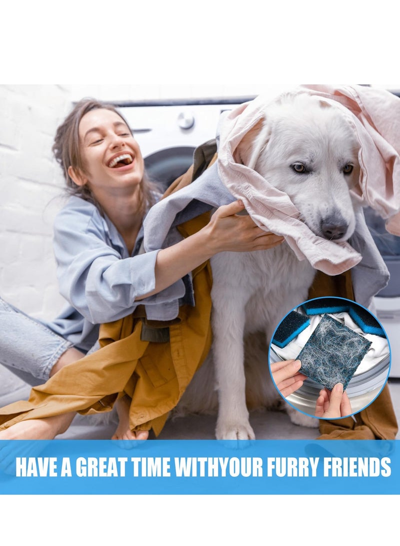 SYOSI Reusable Household Filter Washer Trap Net Pouch, Lint Catcher for Laundry, Pet Hair Remover for Laundry, Washing Machine Floating Lint Mesh - Image 3