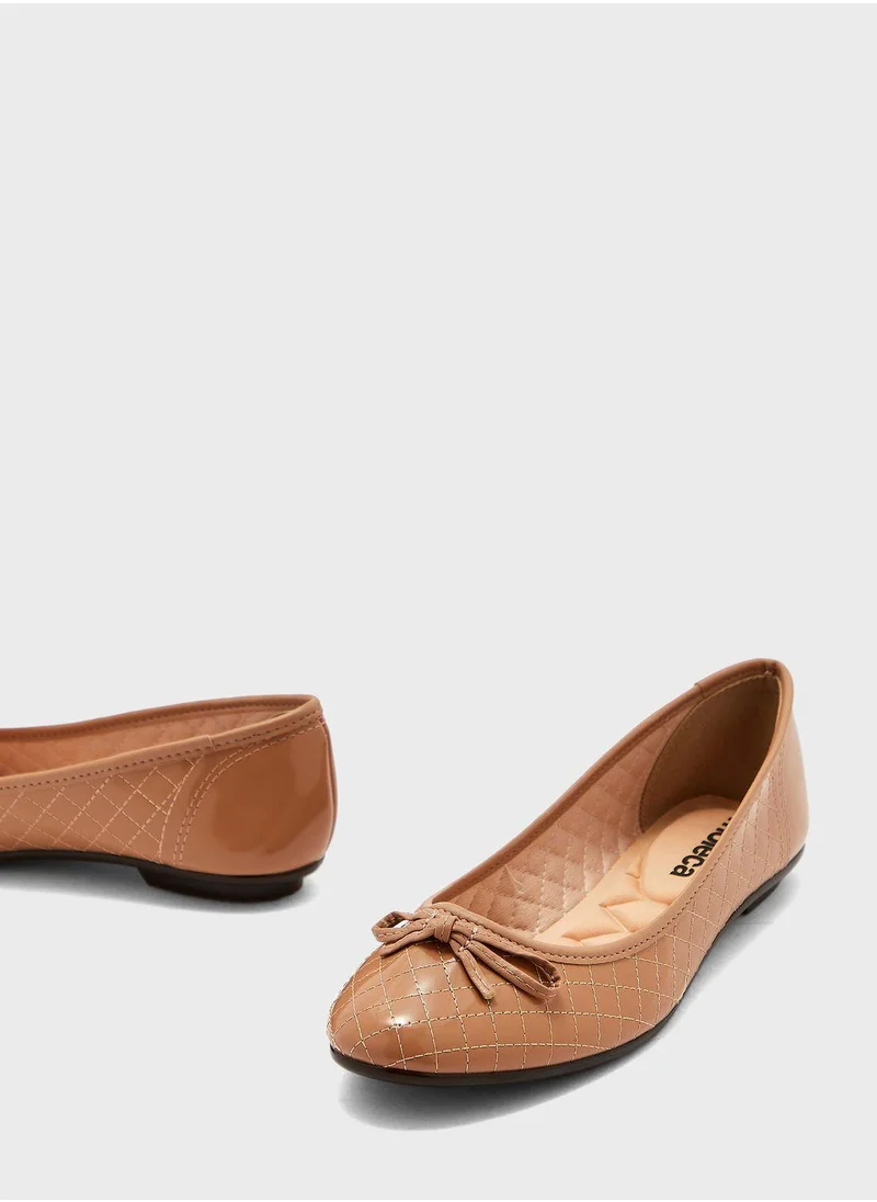 MOLECA Bow Knot Ballerinas