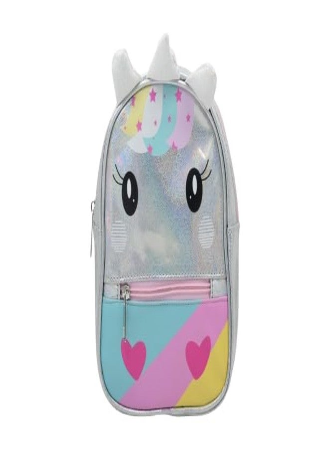 Unicorn Fantasy Kids Backpack - Perfect for Girls | 26x23x9 cm | 3 Random Colors | Lightweight & Stylish - Image 1