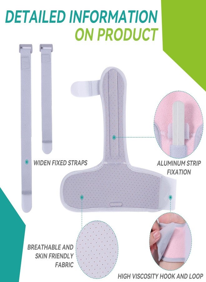 lefeke Trigger Finger Splint, Finger Brace for Middle, Index, Pinky or Ring Finger Support, Hand Splint for Broken Fingers, Arthritis, Fracture, Hand Brace with Fingers Support (Pink) - Image 5
