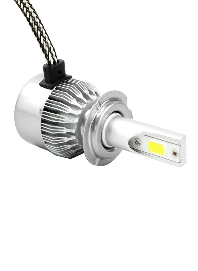 Loquat 2-Piece COB LED Car Headlight Lamp Kit - Image 1