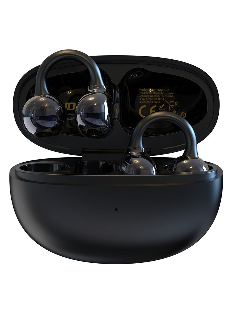 دوداو سماعات DUDAO U20 أوبن إير رينغ – سماعات أذن مفتوحة بتصميم كليب أون بتقنية بلوتوث 5.4 OWS، زمن استجابة منخفض جداً، سلك من سبائك التيتانيوم، عزل للضوضاء، بطارية تدوم 30 ساعة، خفيفة الوزن 4.9 جم - Image 1