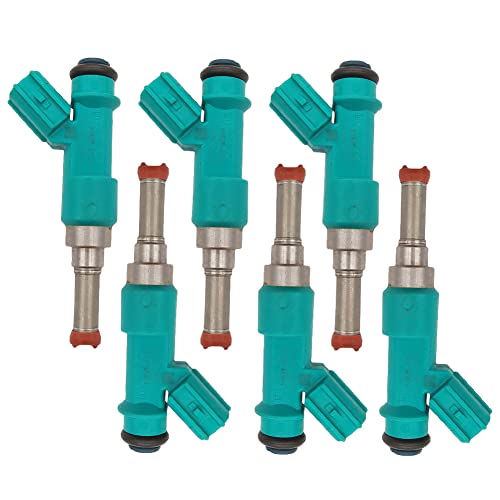 EPSIRMP 23250-0P010 6pcs Fuel Injectors Compatible with Toyota Highlander Avalon Camry Sienna Lexus ES350 RX350 RX450h 2.5L 2.7L 3.5L - Image 1