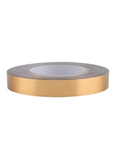 Generic Room Floor Decorative Sticker Tape Self Adhesive Floor Sticker 2cm Gold 