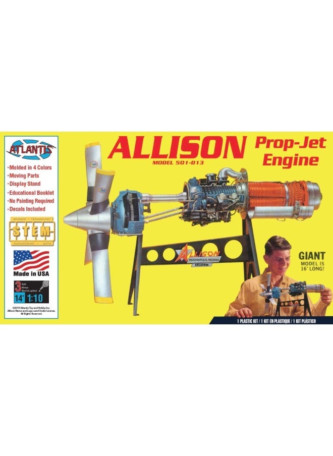 Atlantis 1 10 Allison Turbo Prop Engine Multi H1551  - Image 1
