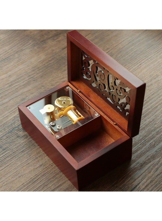 Children's Toy/music Box/music Box - Dream Castle Design-Color:05 [classical Green] Silver Movement-Dimensions:The Music "meet" - Image 5