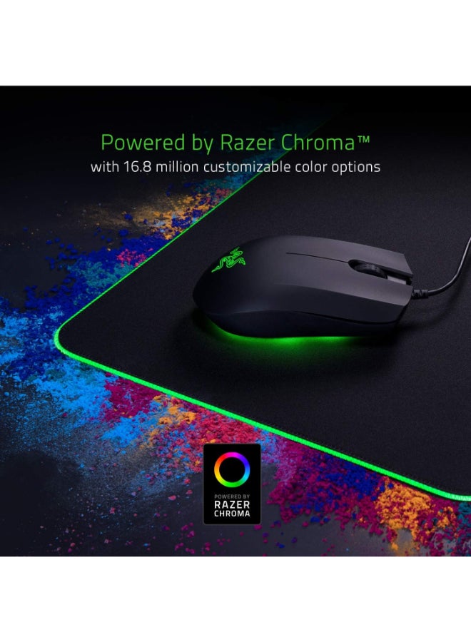 Razer Goliathus Extended Chroma - Soft Extended Gaming Mouse Mat With Razer Chroma RGB Lighting (Cable Holder, Fabric Surface, Quilted Edge, Optimized For All Mice) Black I RZ02-02500300-R3M1 - Image 2