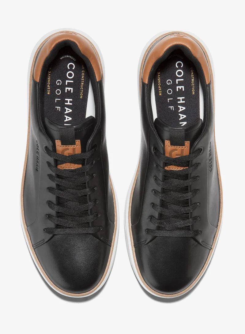 COLE HAAN BLACK Men's GrandPro¸ Waterproof Topspin Golf Shoes for Men | Best Price UAE