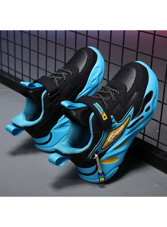 Children's Shoes, Boys' Sports Shoes, Winter Cotton Shoes, Velvet And Thickeneded Boys' Shoes, Running Shoes For Middle-aged And Primary School Students