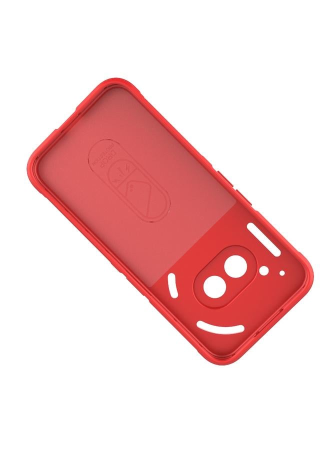 S-TOP Case For Nothing Phone 2a Magic Shield TPU + Flannel Phone Case - Image 4