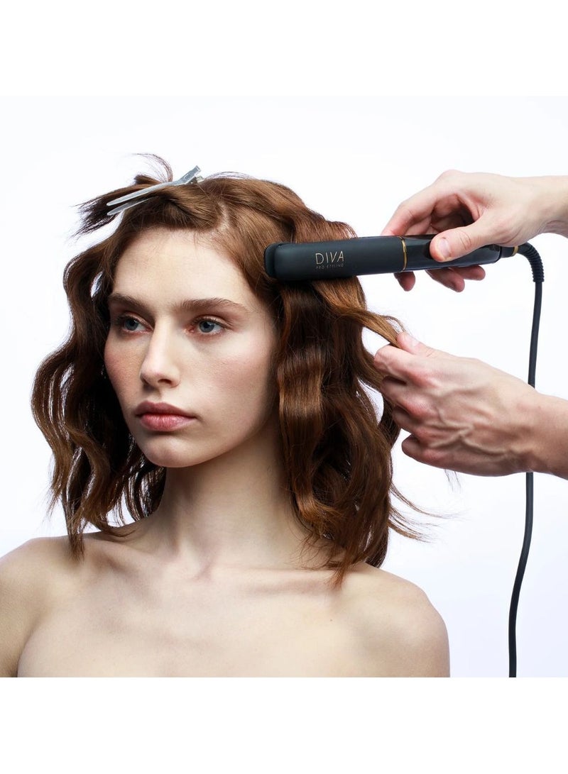 DIVA Pro Styling Precious Metals Gold Dust Straightener Smooth, Shiny Hair 1unit - Image 2