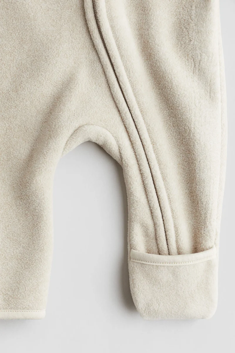 H&M Hooded Fleece All-In-One Suit