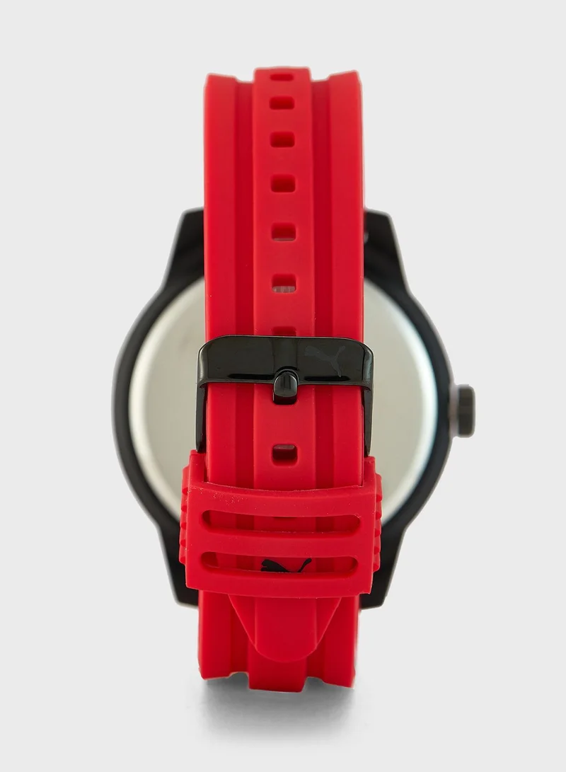 PUMA Silicone Strap Analog Watch