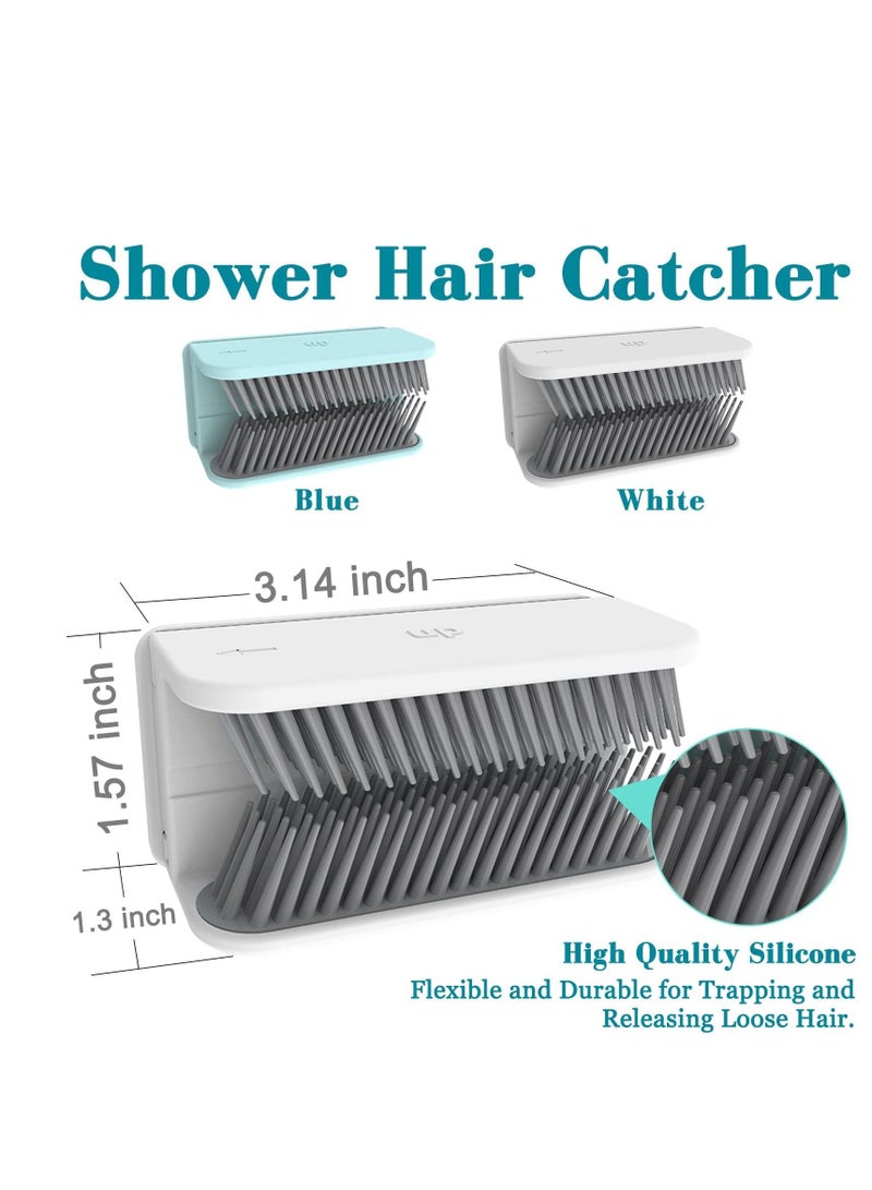 واي آند دي Hair Catcher Shower Wall, Trap for Drain, Catcher, Collector Silicone Trap, Bathroom Tub Filter  - Image 4