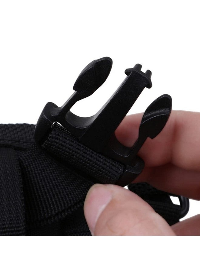 Oligitdi Dog Training Snack Treat Bag Pet Portable Waist Pouch with Buckle Belt -Black, 1 Piece - Image 5