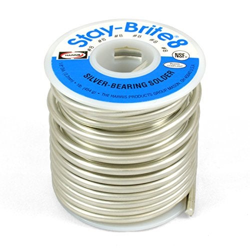 Harris Solder Kit SB861 SCPF4 StayBrite 8 Silver Bearing Solder with Flux - Image 3