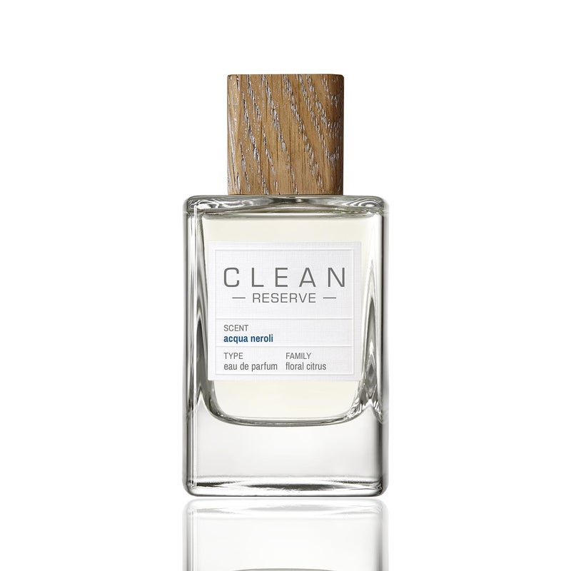CLEAN RESERVE Acqua Neroli Eau de Parfum | Eco-Conscious & Sustainable Spray Fragrance | Vegan, Phthalate-Free, & Paraben-Free | 1.7 Fl Oz/50mL - Image 1