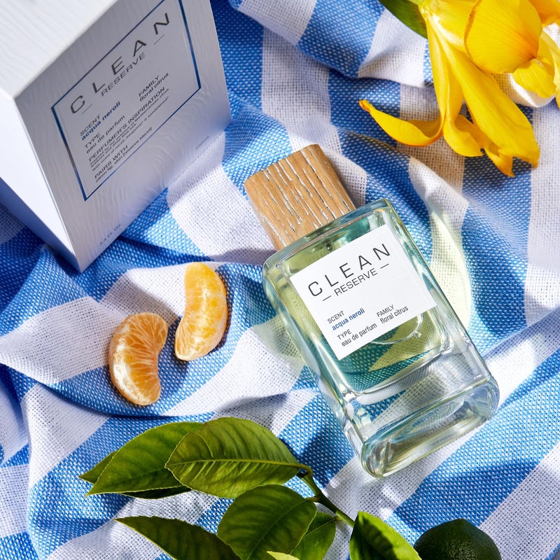 CLEAN RESERVE Acqua Neroli Eau de Parfum | Eco-Conscious & Sustainable Spray Fragrance | Vegan, Phthalate-Free, & Paraben-Free | 1.7 Fl Oz/50mL - Image 3