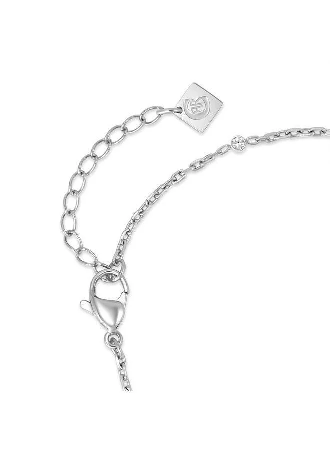 CERRUTI 1881 Beatrice Silver Stainless Steel Chain Bracelet for Women 170mm