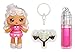 Yummiland Lip Gloss Doll Sour Sweeties Misty Cakes Includes DIY Lip Gloss Removable Keychain Cosmetic Play Collectible Ages 4 - Image 2