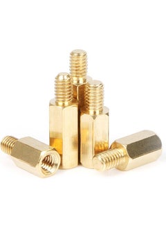Hobi Mekatronik M3X20MM Brass Female-Male Electronic Card Riser-Spacer-Distance(Standoff)-10 Pcs  - Image 1