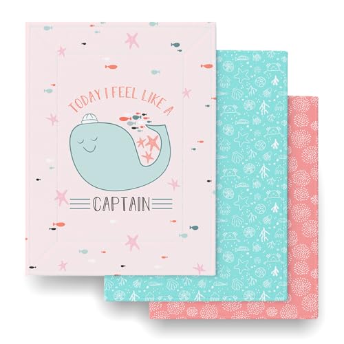 TIDY SLEEP Waterproof Diaper Changing Mat for Newborn Baby | Soft Cotton Top, Foam Cushion & Waterproof TPU Backing | Bed Protector Dry Sheet | Anti-Slip, Machine Washable | 65 x 45 cm - Image 1